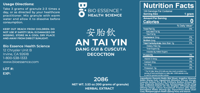 An Tai Yin (安胎飲)